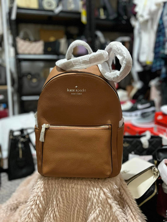 Kate Spade Leila Medium Dome Backpack - Warm Gingerbread