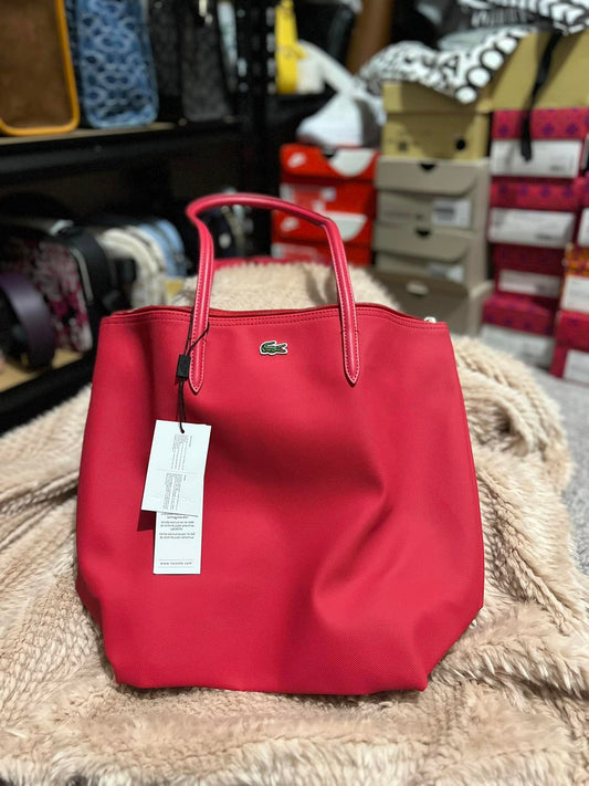 Lacoste Petunia Vertical Shopping Bag - Red