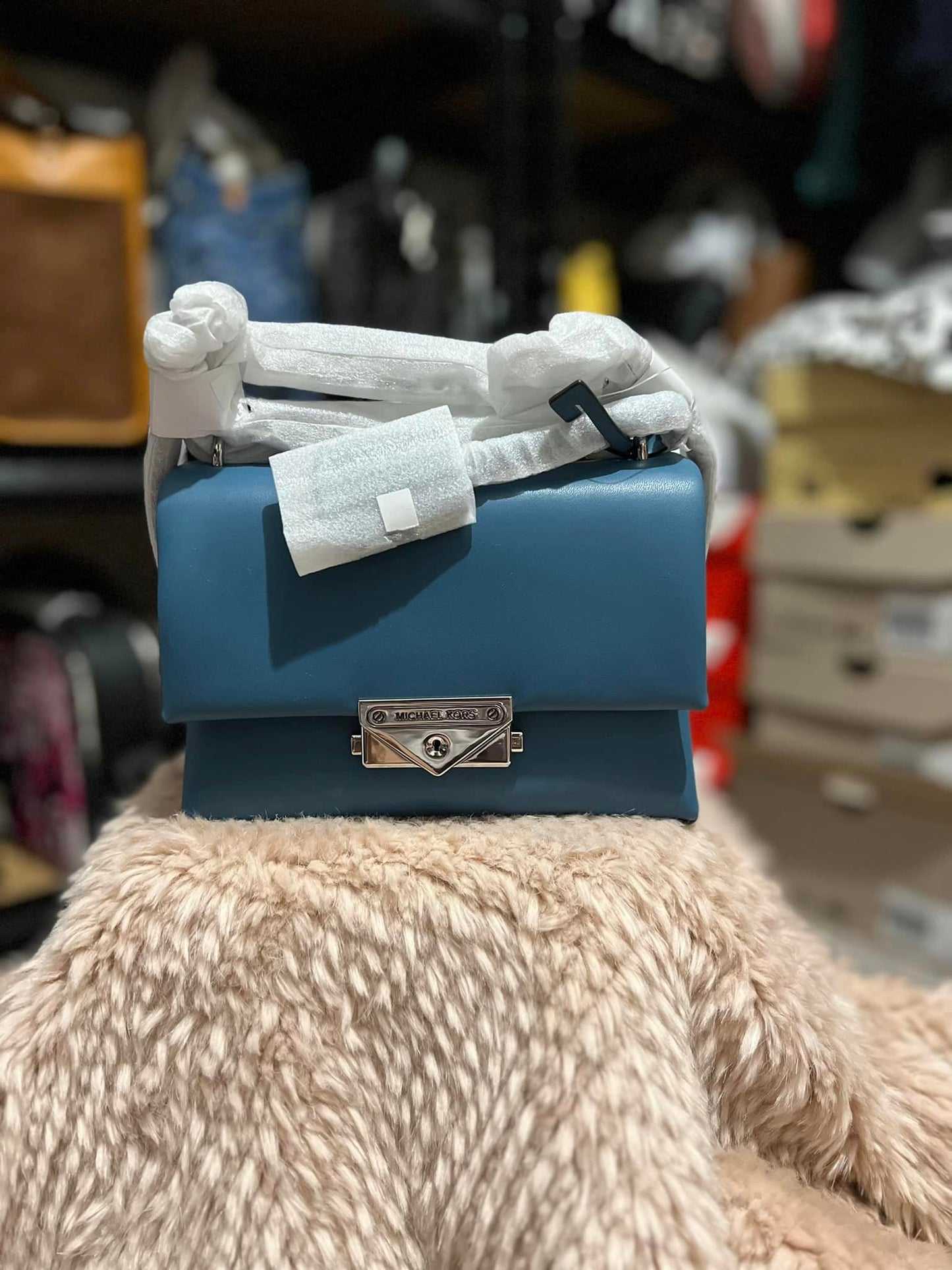 Michael Kors Cece Mini Bag - Blue