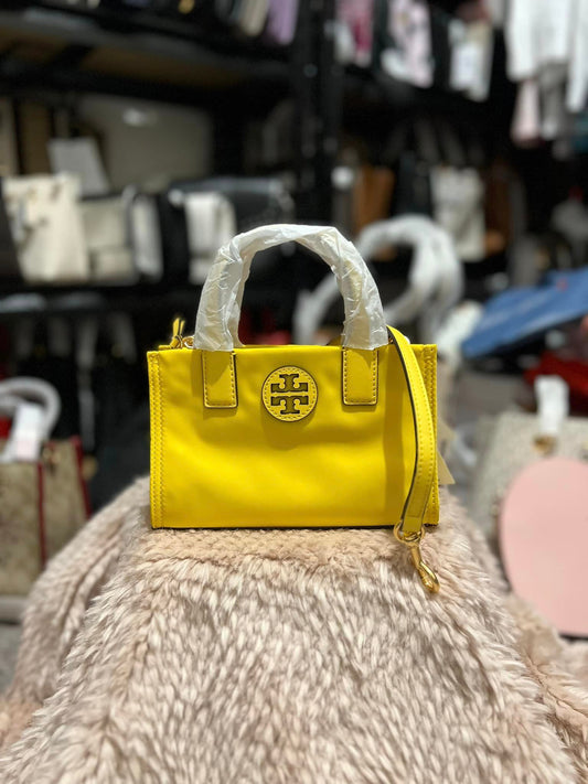 Tory Burch Ella Mini Tote - Limone